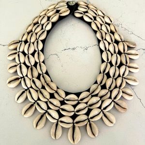 Cowrie Shell Collar Necklace